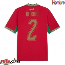 Camiseta Marruecos Achraf Hakimi #2 Primera Equipación Mundial 2026 manga corta
